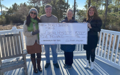 The Macky & Pam Stansell House of Coastal Hospice Receives $5,000 Donation from the Shaffer Family of Ocean Pines In Memory of Bruce W. “Boo Boo” Shaffer