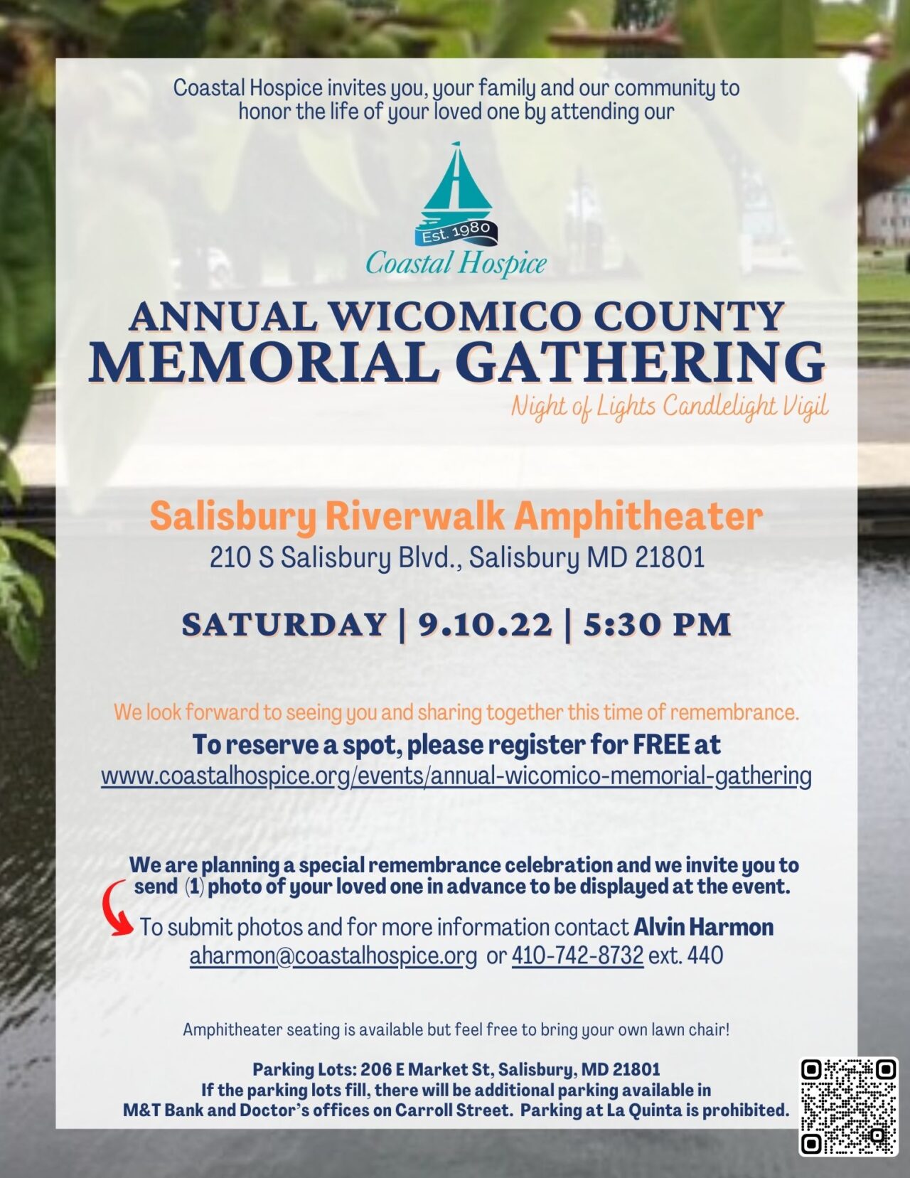 Annual County Memorial Gathering Coastal Hospice