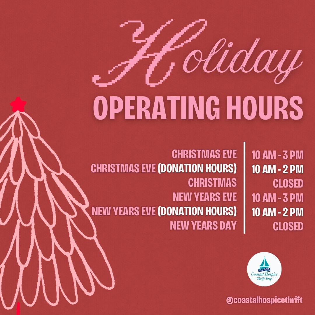 2025 Holiday Hours